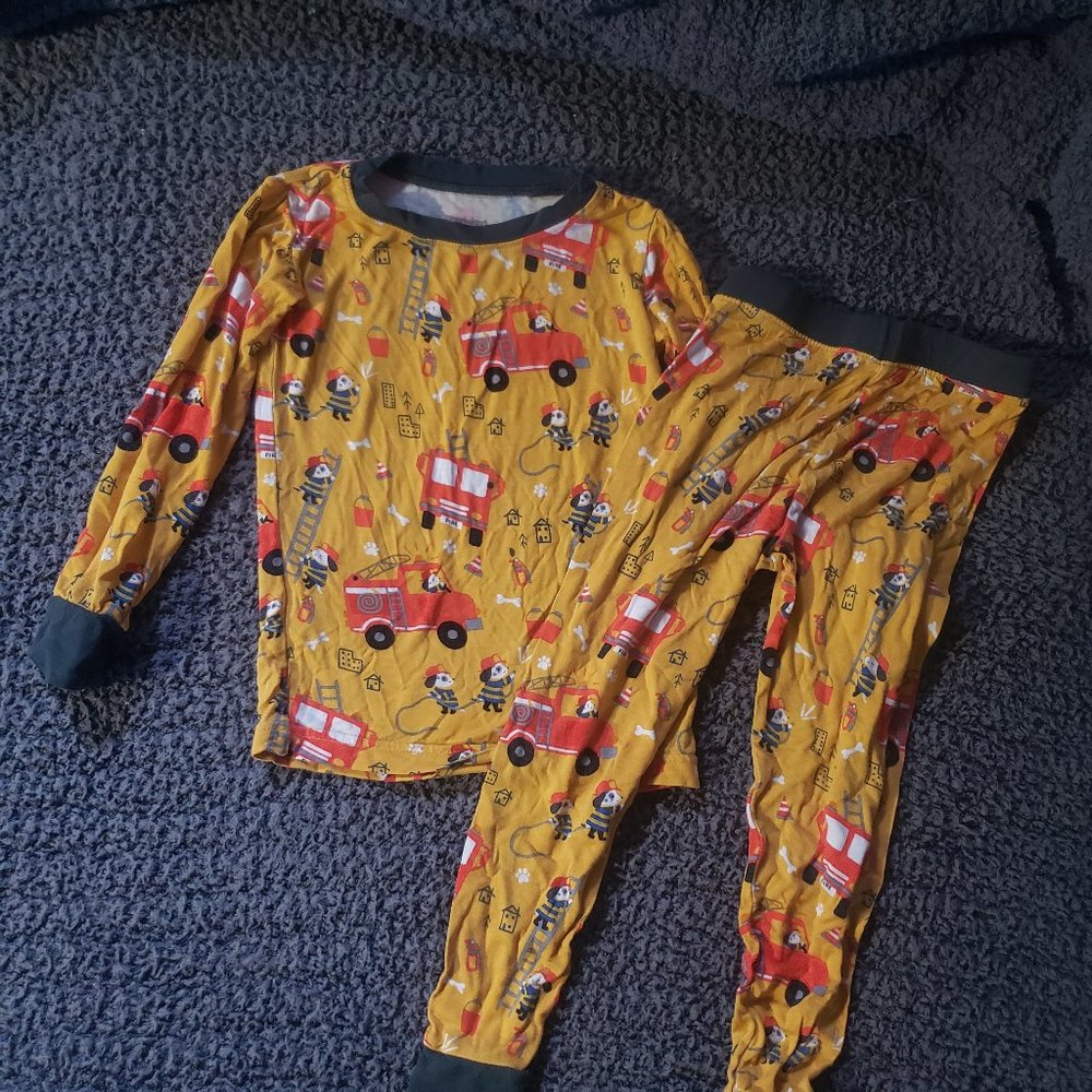 Little sleepies firetruck pups